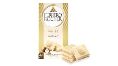 Ferrero Rocher Premium Hazelnut White Chocolate Bar