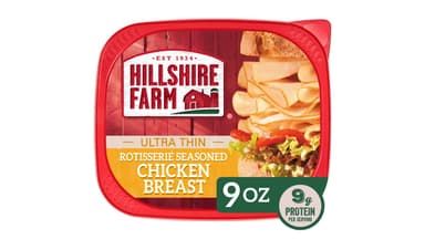 Hillshire Farm Fully Cooked Rotisserie Extra Thin Chicken Breast Sandwich Meat