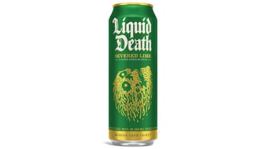 Liquid Death Severed Lime Flavored Sparkling Water Can King Size
