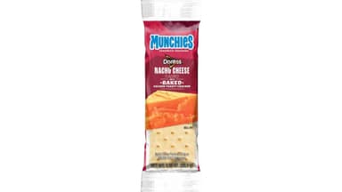 Munchies Nacho Cheese Flavored on Baked Golden Toast Crackers