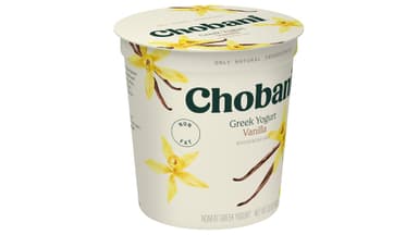 Chobani Nonfat Vanilla Greek Yogurt Tub