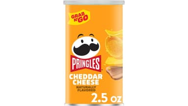 Pringles Cheddar Cheese Grab N' Go Potato Crisp Chips