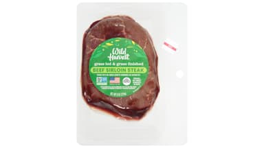 Wild Harvest Grass Fed Sirloin Steak