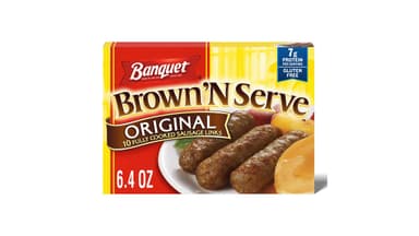 Banquet Brown 'N Serve Gluten Free Fully Cooked Original Sausage Links