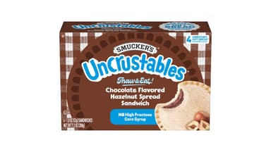 Smucker's Uncrustables Frozen Chocolate Flavored Hazelnut Spread Sandwiches