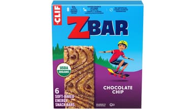 Clif ZBAR Organic Chocolate Chip Kid Whole Grain Energy Snack Bars