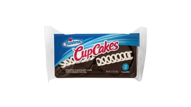 Hostess Single Serve Creamy Filling Frosted Chocolate Cupcakes