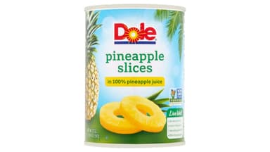 Dole Pineapple Slices in 100% Juice