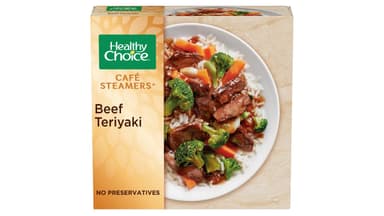 Healthy Choice Cafe Steamers Beef Teriyaki Meal