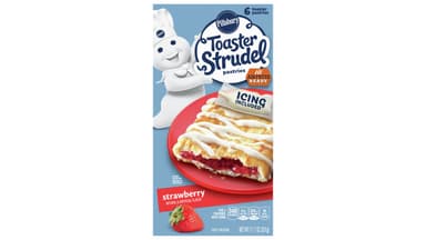 Pillsbury Toaster Strudel Strawberry Pastries