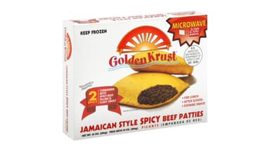 Golden Krust Jamaican Style Empanada Spicy Beef Patties