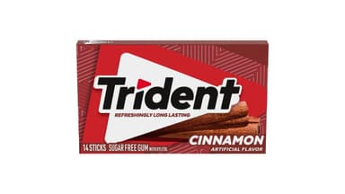 Trident Sugar Free Cinnamon Gum