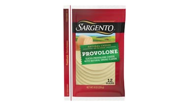 Sargento Natural Smoke Flavor Provolone Cheese Slices