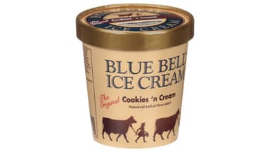 Blue Bell Creameries Cookies 'N Cream The Original Ice Cream