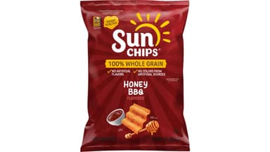 SunChips Whole Grain Honey BBQ Flavored Snacks