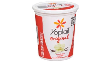 Yoplait Low Fat Original Smooth Style Vanilla Yogurt Tub