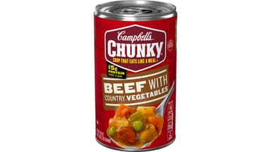 Campbell's Chunky Beef with Country Vegetables Soup