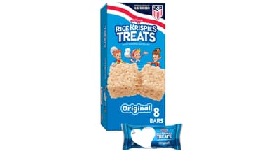 Rice Krispies Treats Original Crispy Marshmallow Squares Snack Bars Classic Size