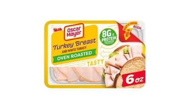 Oscar Mayer Oven Roasted Turkey Breast and White Turkey