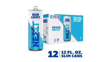 Bud Light NEXT Zero Carbs American Lager Beer