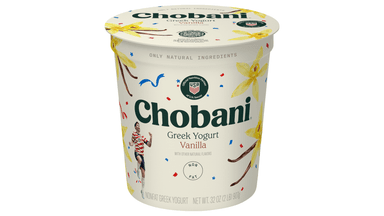 Chobani Non-Fat Vanilla Greek Yogurt