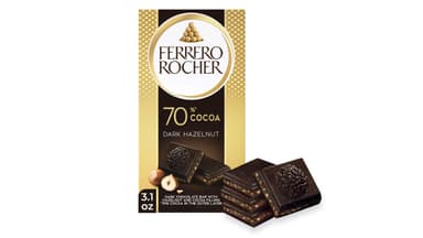 Ferrero Rocher Dark Hazelnut 70% Cocoa Premium Chocolate Bar