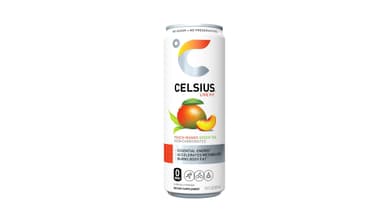 Celsius Peach Mango Green Tea Energy Drink