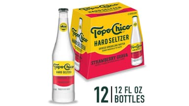 Topo Chico Strawberry Guava Hard Seltzer