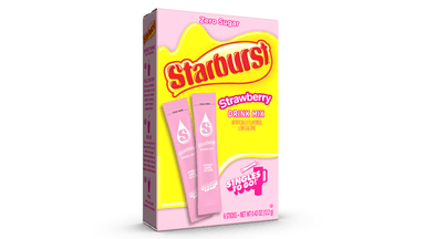 Starburst Singles To Go! Zero Sugar Strawberry Drink Mix