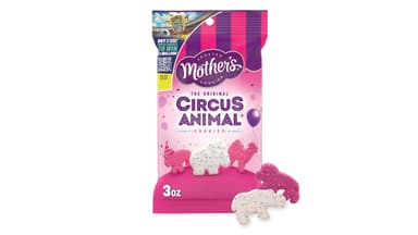 Mother's Original Circus Animal Frosted Cookies with Sprinkles