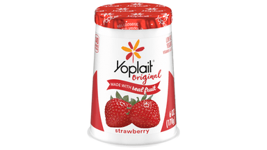 Yoplait Low Fat Strawberry Yogurt Cup