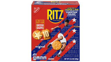 Ritz Soccer Shapes Original Crackers