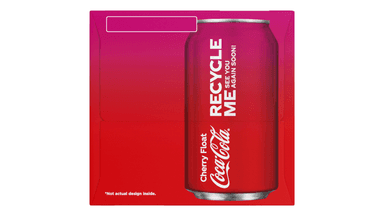 Cherry Coke Vanilla Flavored Soda