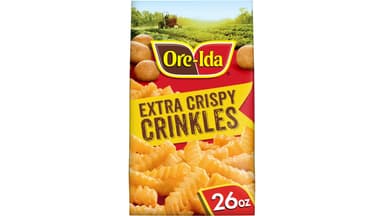 Ore Ida Extra Crispy Crinkles French Fried Frozen Potatoes
