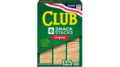 Club Crackers Snack Stacks Original Crackers
