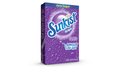 Sunkist Sugar-Free Grape Drink Mix