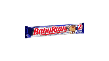 Baby Ruth Candy Bar with Chocolatey Caramel, Peanuts, and Nougat