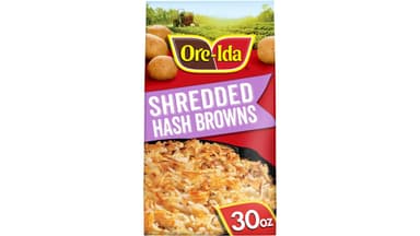 Ore Ida Shredded Hash Browns Frozen Potatoes