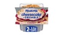 Philadelphia Cherry Cheesecake Crumble Desserts with Graham Crumble