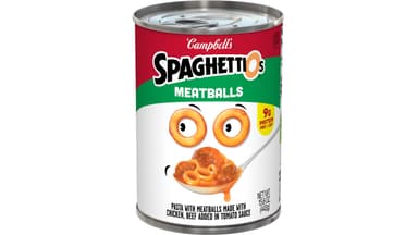 Campbell's SpaghettiOs Pasta with Chicken Meatballs
