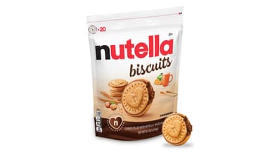 Nutella Hazelnut Spread Filled Biscuits