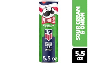 Pringles Sour Cream and Onion Potato Crisps Chips
