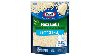 Kraft Lactose Free Mozzarella Shredded Cheese