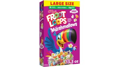 Kellogg's Cereal Froot Loops with Marshmallows Cereal