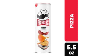 Pringles Pizza Flavored Crisp Potato Chips